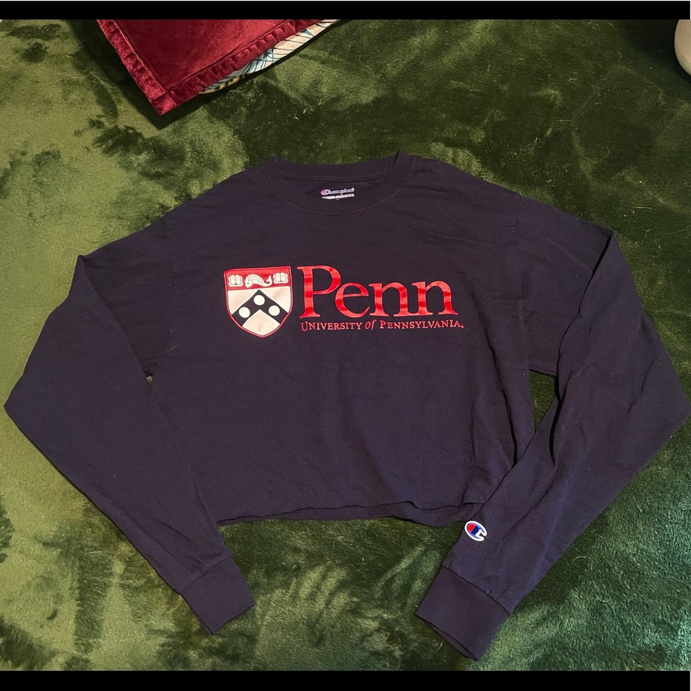 UPenn cropped long sleeve